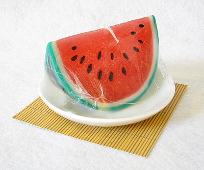 ローソク　スイカキャンドル
