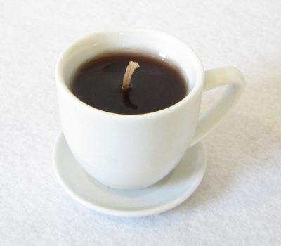 ローソク　ホットコーヒー